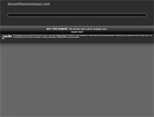 Tablet Screenshot of laconfianceensoi.net